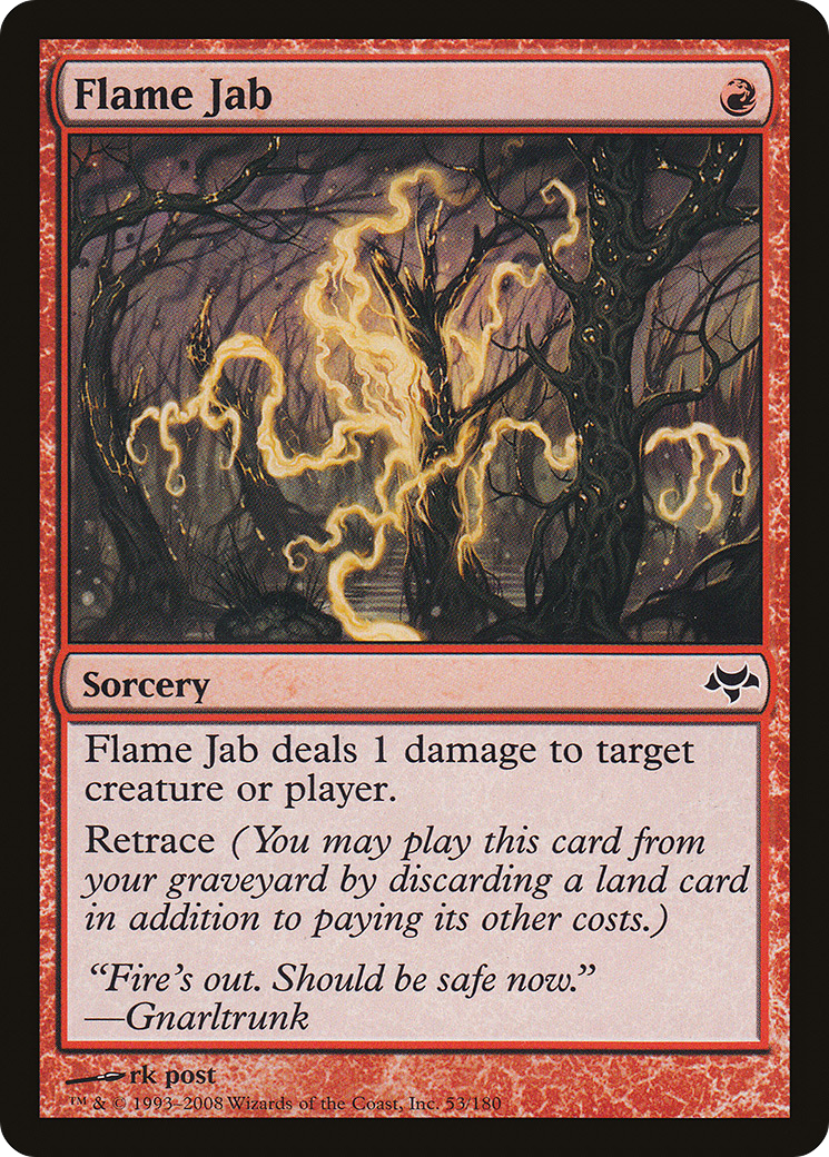 Flame Jab (EVE-053)  Foil