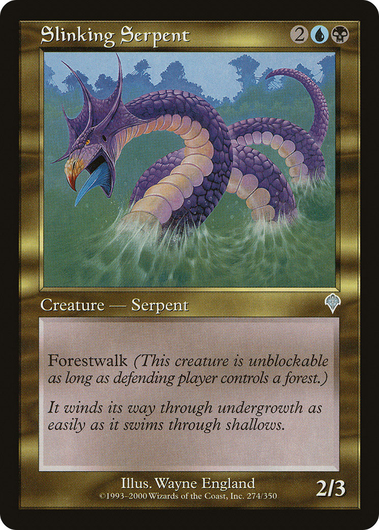 Slinking Serpent (INV-274)  Foil