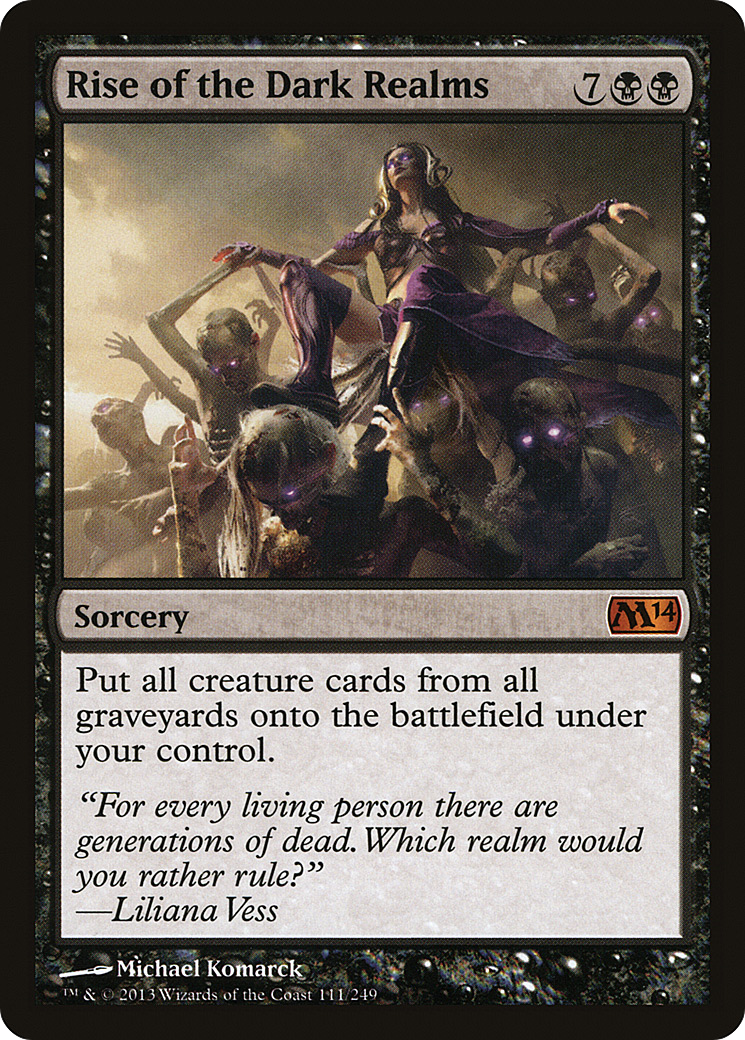Rise of the Dark Realms (M14-111)  Foil