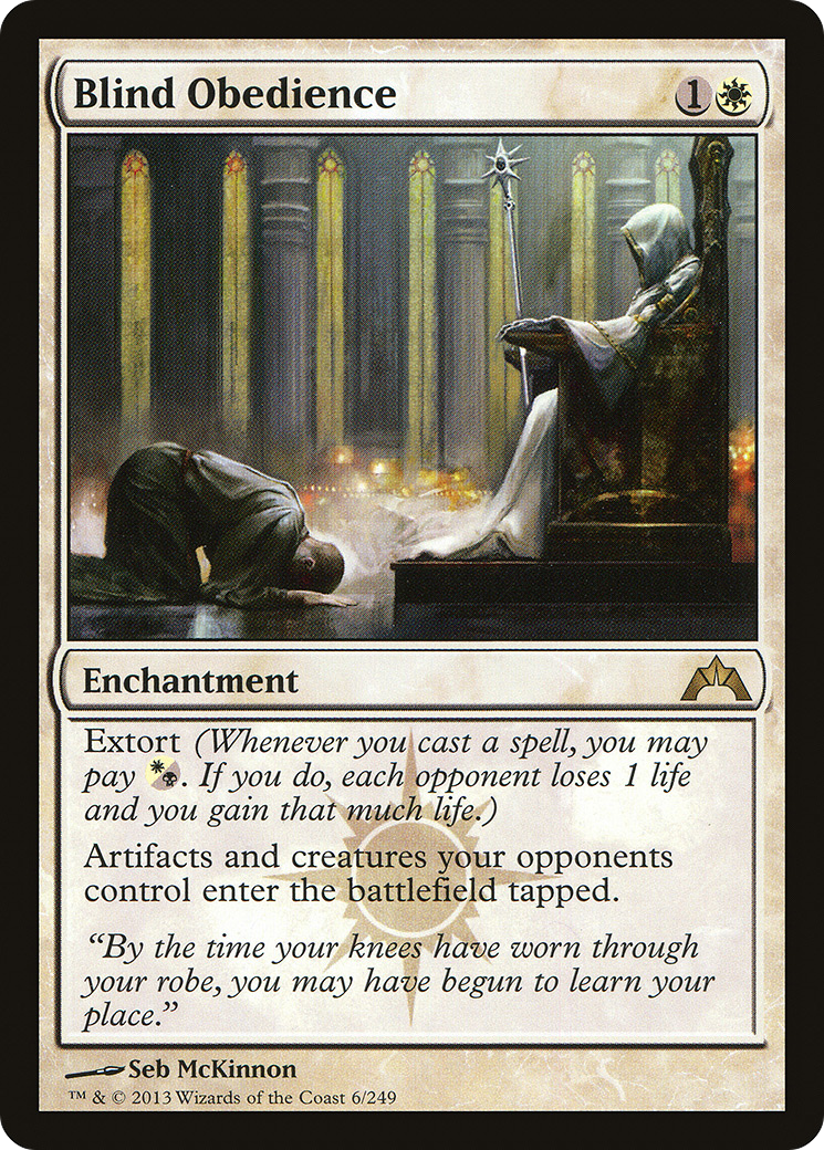 Blind Obedience (GTC-006)