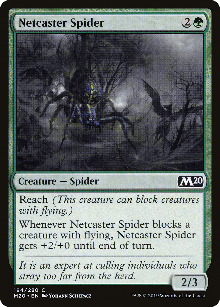 Netcaster Spider (M20-184)  Foil