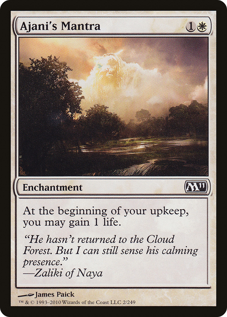 Ajani's Mantra (M11-002)