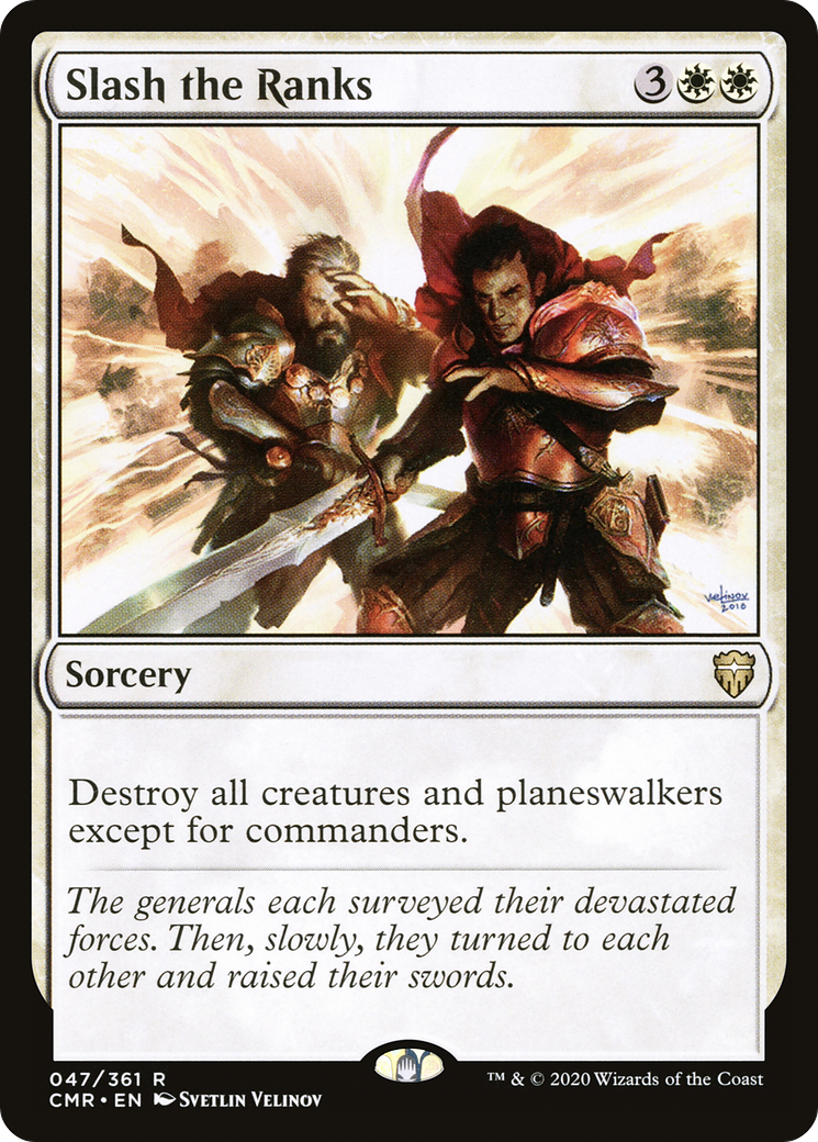 Slash the Ranks (CMR-047)  Foil
