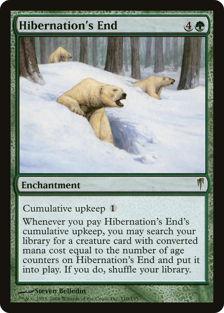 Hibernation's End (CSP-110)  Foil