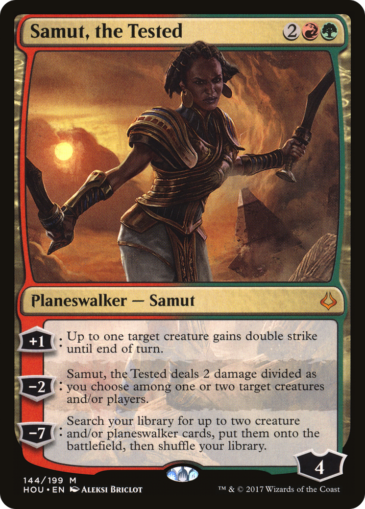 Samut, the Tested (HOU-144)  Foil