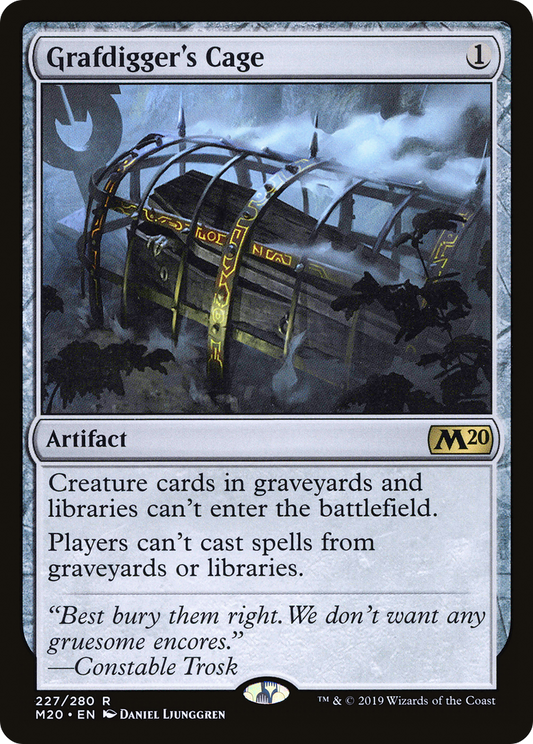 Grafdigger's Cage (M20-227)  Foil