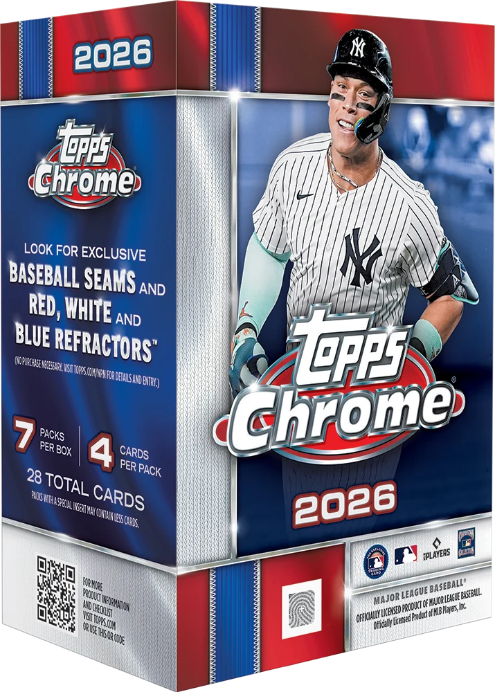 2026 Topps Chrome Baseball Blaster Box