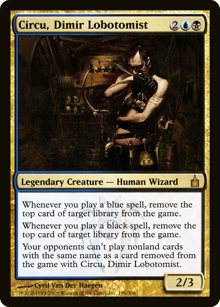 Circu, Dimir Lobotomist (RAV-196)  Foil