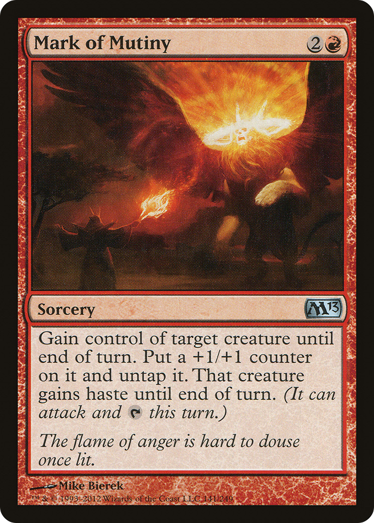 Mark of Mutiny (M13-141)  Foil