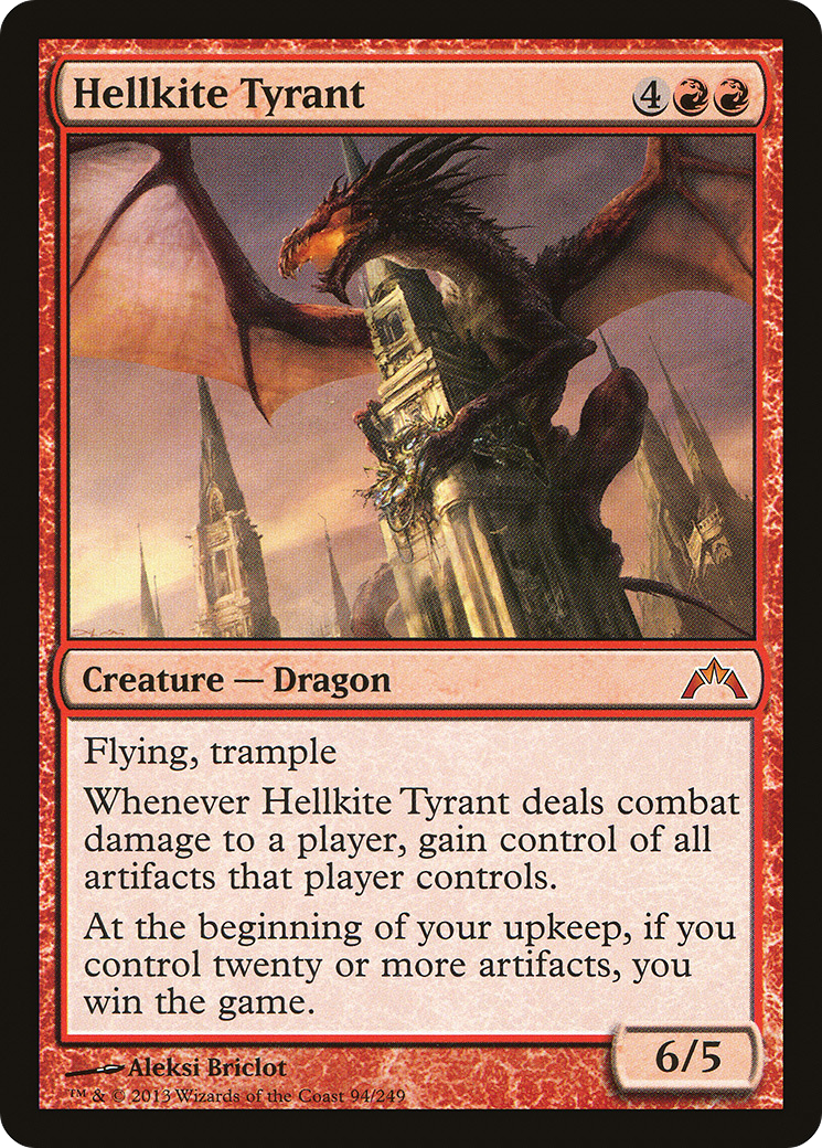 Hellkite Tyrant (GTC-094)  Foil