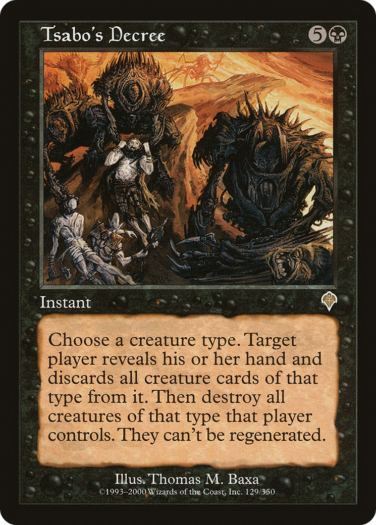 Tsabo's Decree (INV-129)