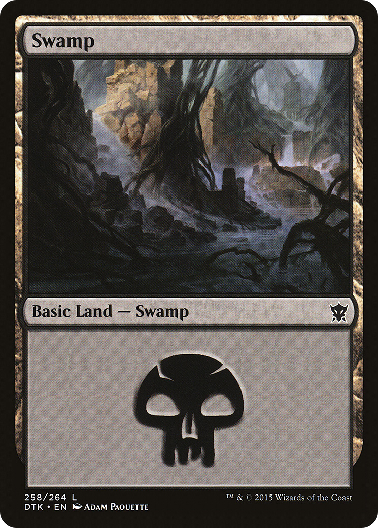 Swamp (DTK-258)  Foil