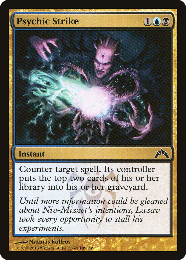Psychic Strike (GTC-189)  Foil