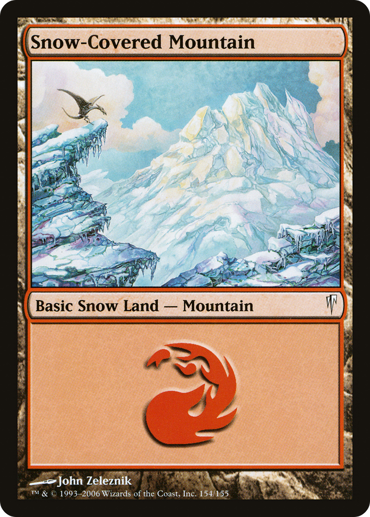 Snow-Covered Mountain (CSP-154)  Foil