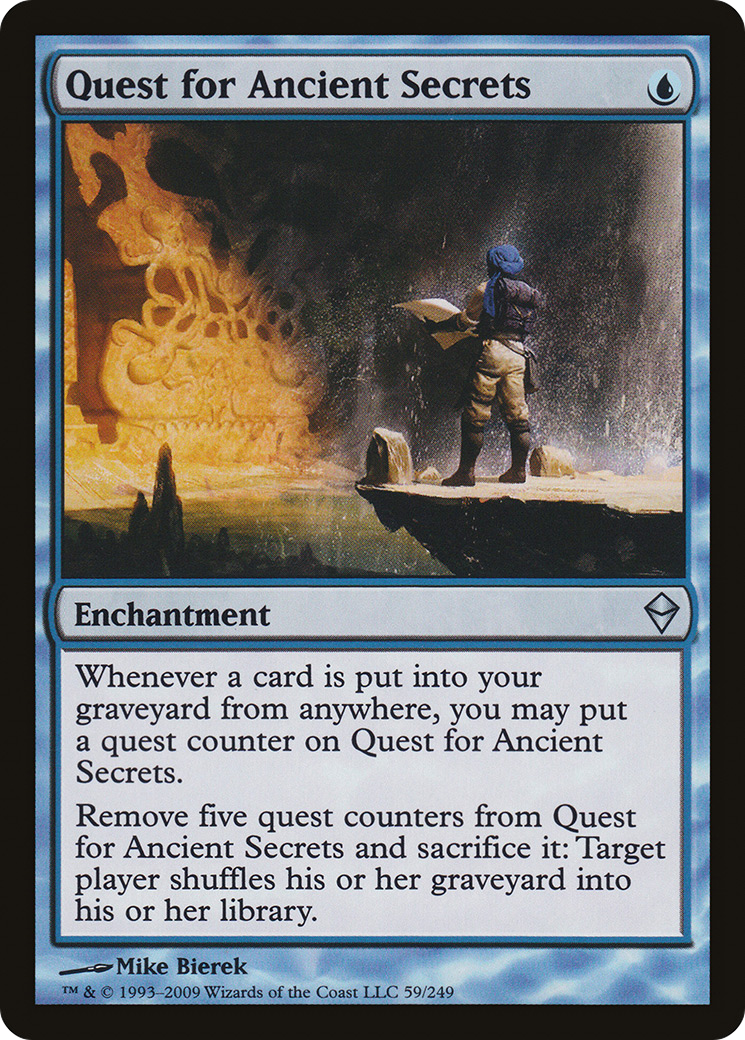 Quest for Ancient Secrets (ZEN-059)  Foil