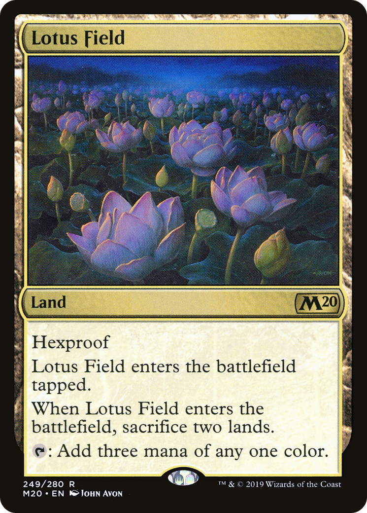 Lotus Field (M20-249)  Foil