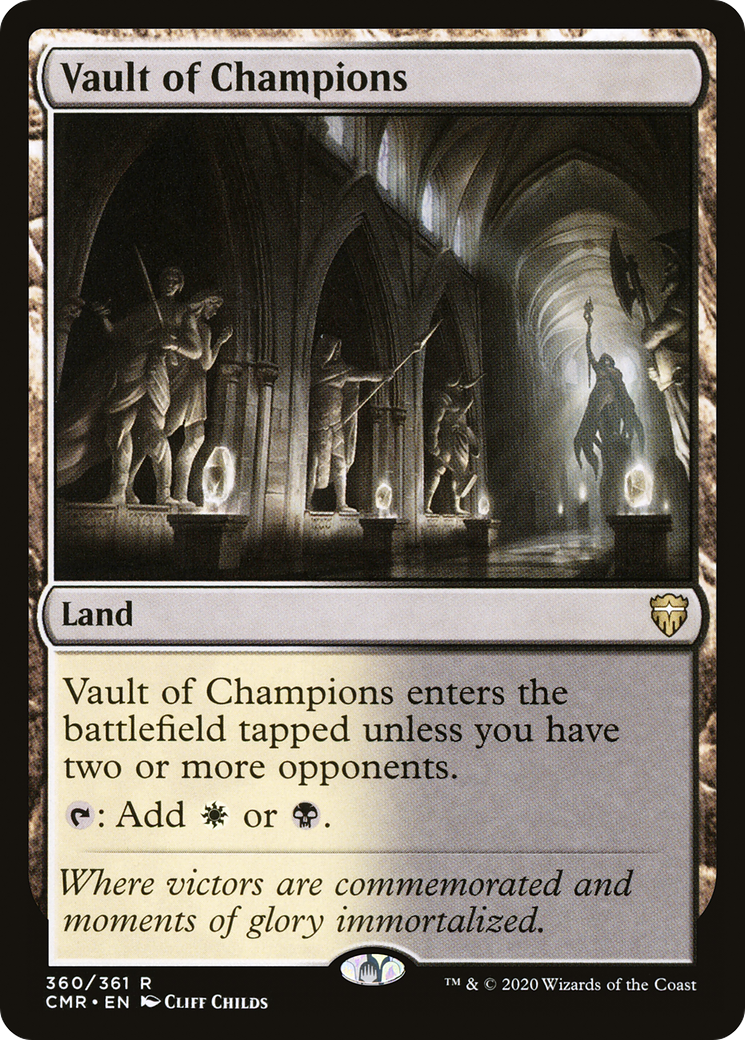 Vault of Champions (CMR-360)  Foil