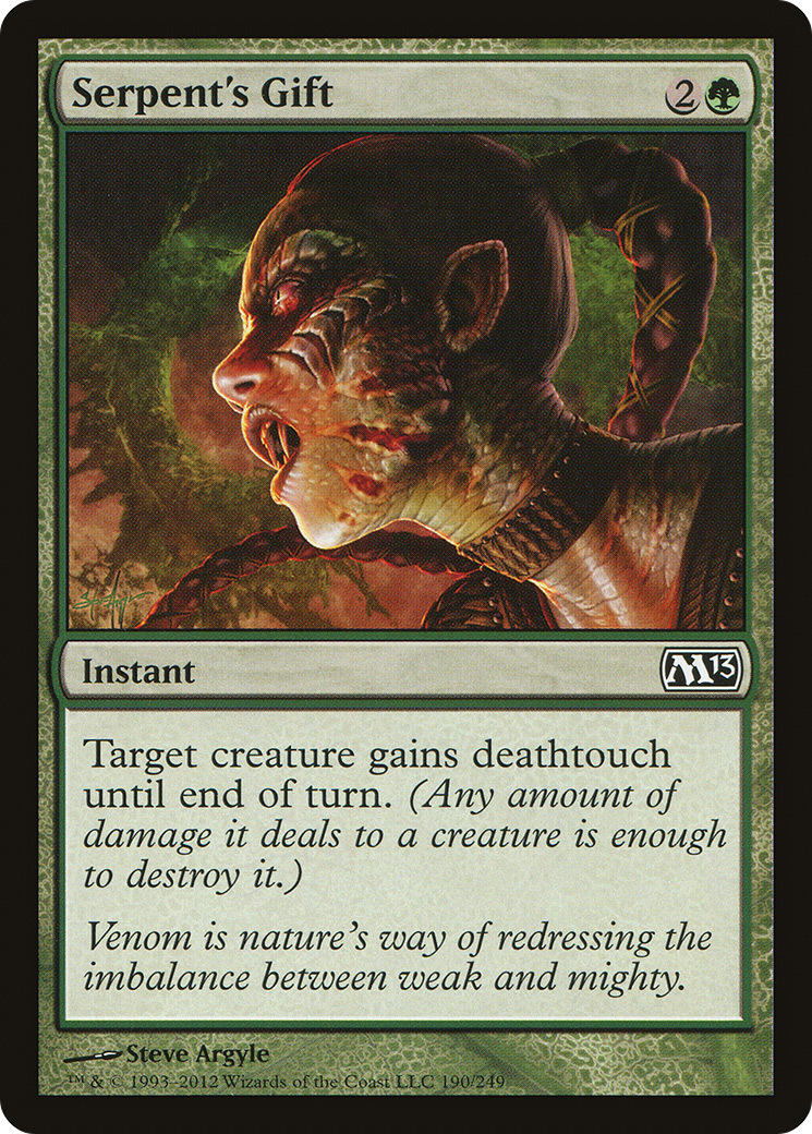 Serpent's Gift (M13-190)  Foil