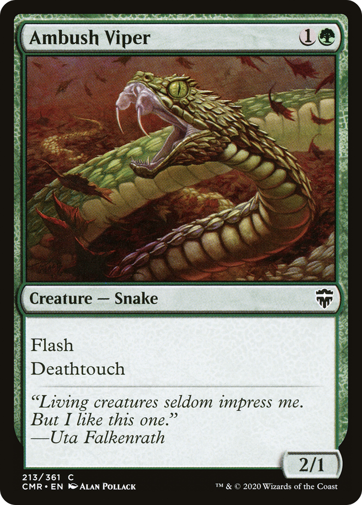 Ambush Viper (CMR-213)  Foil