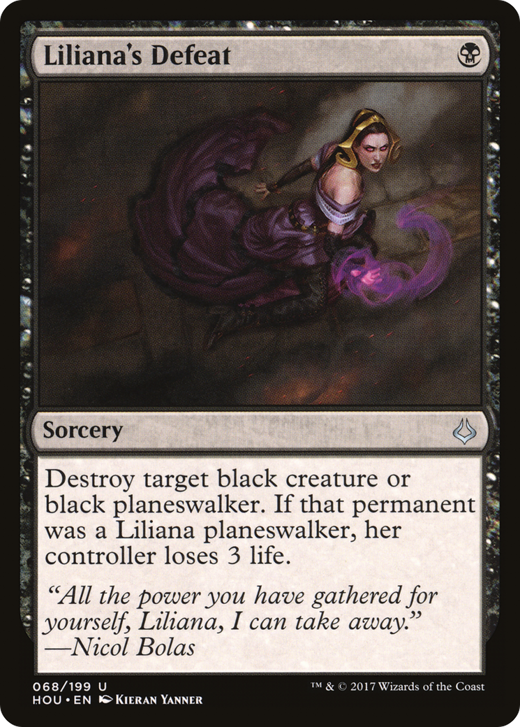 Liliana's Defeat (HOU-068)  Foil