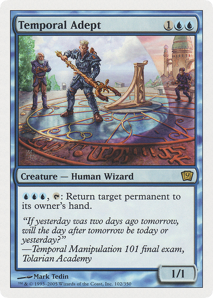 Temporal Adept (9ED-102)  Foil