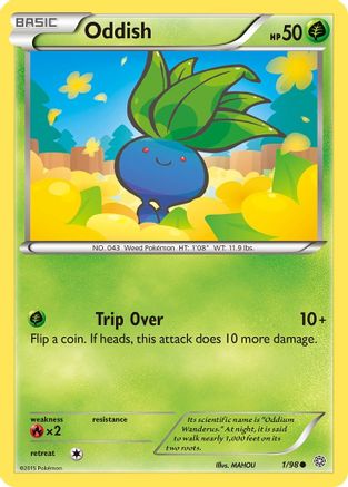 Oddish - 1/98 - Common
