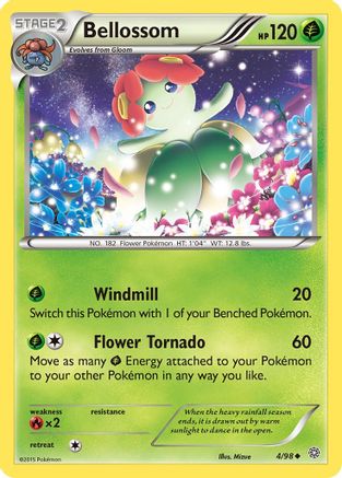 Bellossom - 4/98 - Uncommon