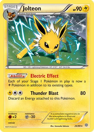 Jolteon - 26/98 - Holo Rare