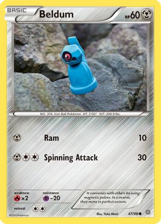 Beldum - 47/98 - Common - Reverse Holo