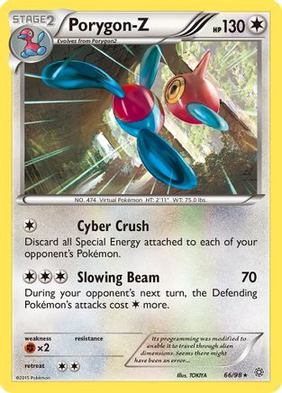 Porygon-Z (66) - 66/98 - Rare - Reverse Holo