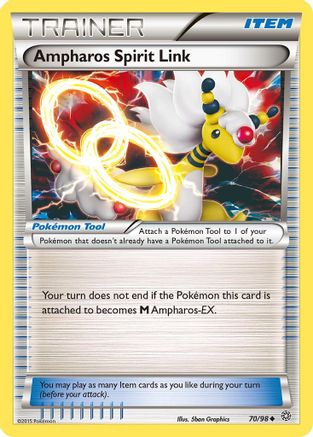 Ampharos Spirit Link - 70/98 - Uncommon - Reverse Holo