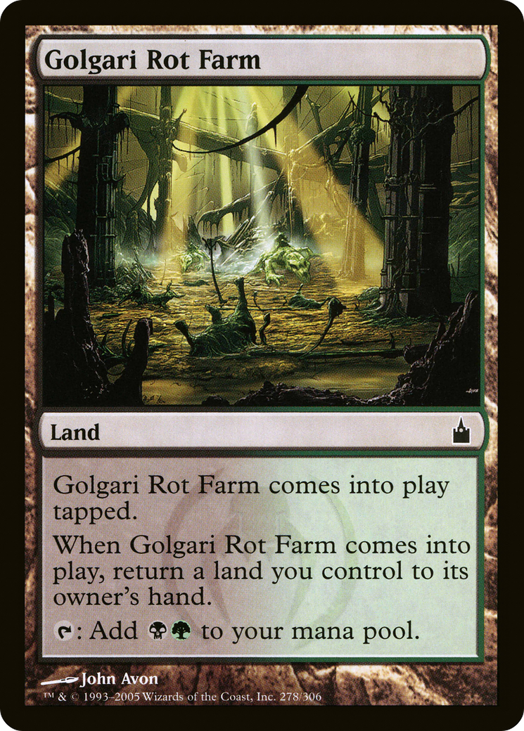Golgari Rot Farm (RAV-278)  Foil