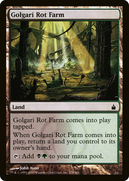 Golgari Rot Farm (RAV-278)  Foil