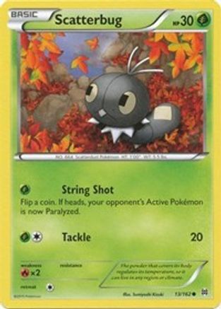 Scatterbug - 13/162 - Common - Reverse Holo