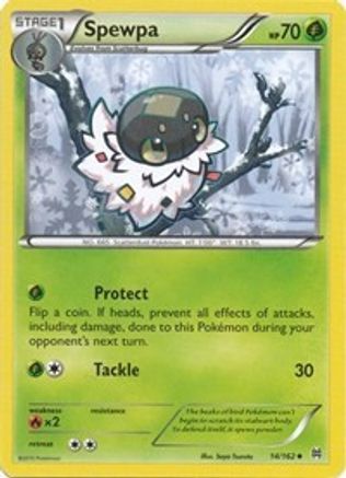 Spewpa - 14/162 - Uncommon