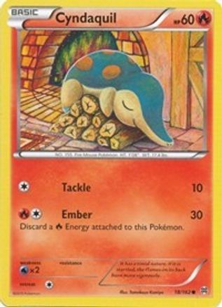 Cyndaquil - 18/162 - Common - Reverse Holo