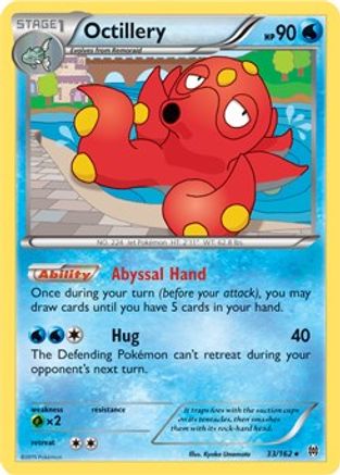 Octillery - 33/162 - Holo Rare