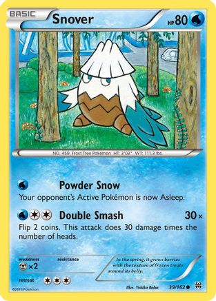 Snover - 39/162 - Common - Reverse Holo