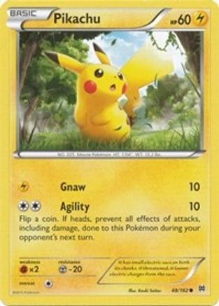 Pikachu - 48/162 - Common