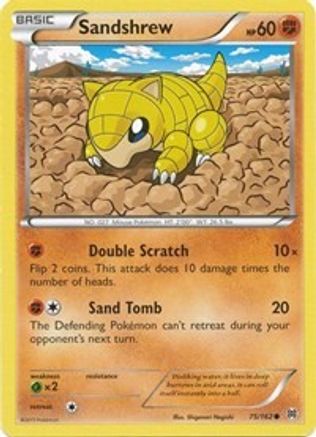 Sandshrew - 75/162 - Common