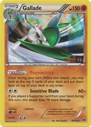 Gallade - 84/162 - Holo Rare