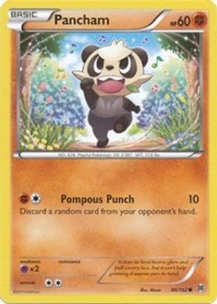 Pancham - 86/162 - Common - Reverse Holo