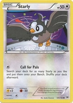 Starly - 125/162 - Common