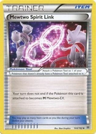 Mewtwo Spirit Link - 144/162 - Uncommon - Reverse Holo