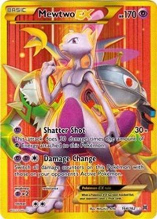 Mewtwo EX (164 Secret Full Art) 164/162 - Secret Rare-