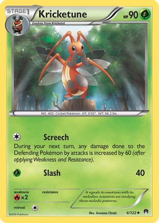 Kricketune 006  XY  BREAKpoint - Uncommon