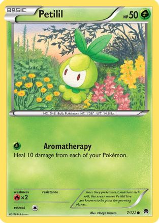 Petilil 007  - Reverse Holofoil XY  BREAKpoint - Common
