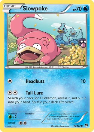 Slowpoke 019  XY  BREAKpoint - Common