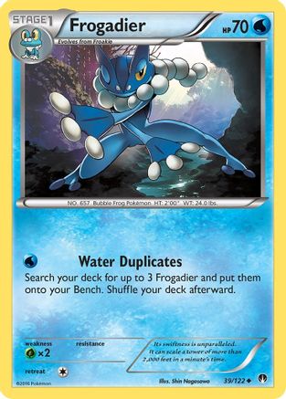 Frogadier 039  XY  BREAKpoint - Uncommon