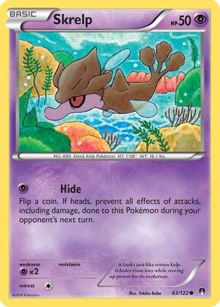 Skrelp 063  - Reverse Holofoil XY  BREAKpoint - Common